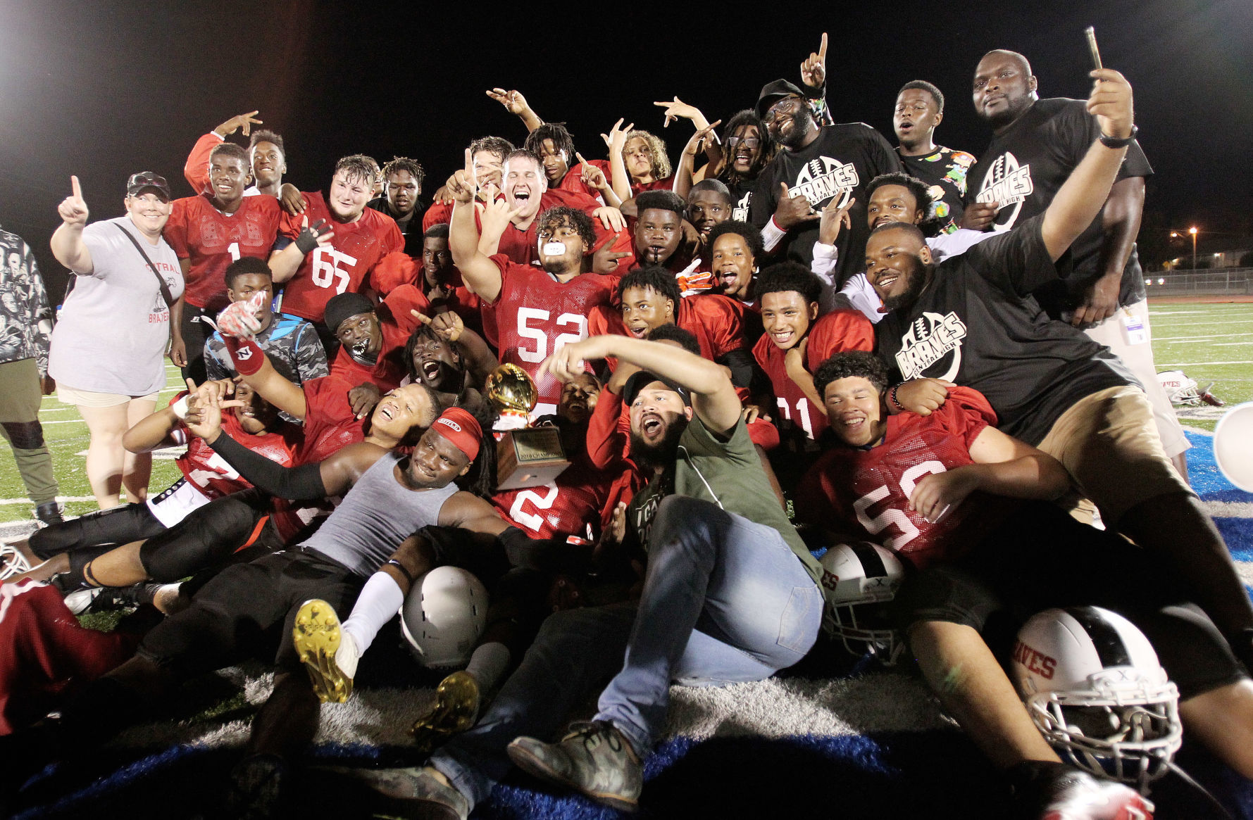 No. 6 Class 4A: Central Braves (5-0)